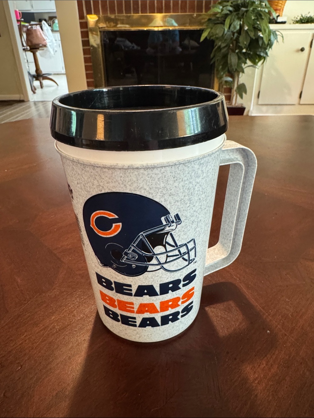 Chicago Bears Super Thermos Travel Mug - Vintage NWOT